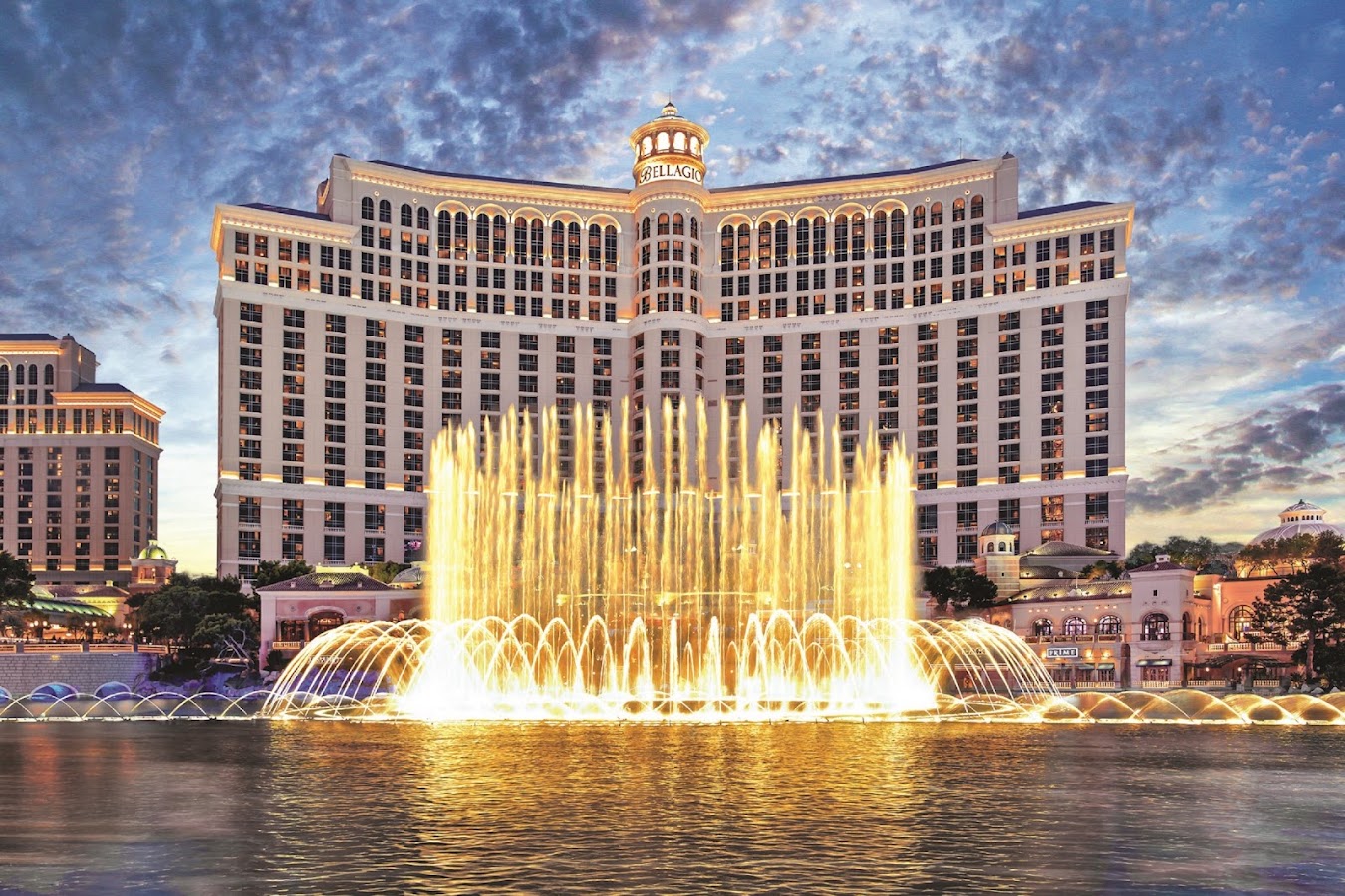 Bellagio Las Vegas, Hôtels et palaces