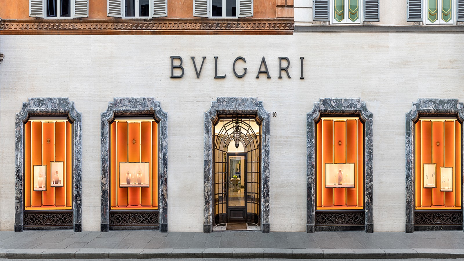 Bulgari Via dei Condotti, Joaillerie et horlogerie