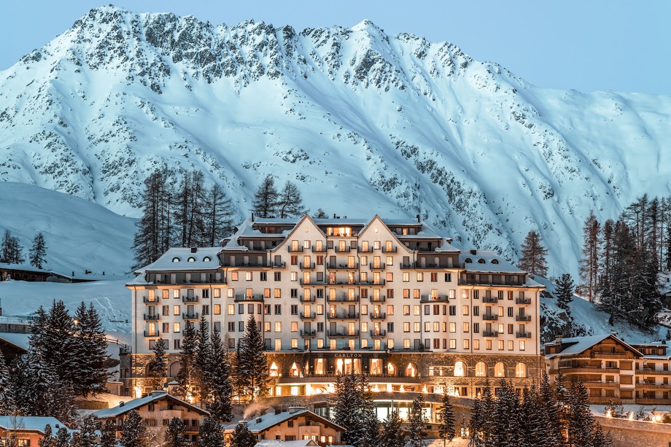 Carlton Hotel St. Moritz, Hôtels et palaces