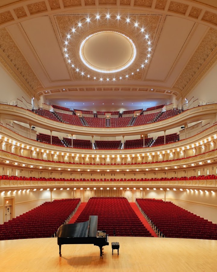 Carnegie Hall New York, Art et design, à New York