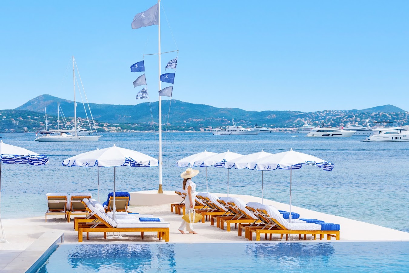 Cheval Blanc St-Tropez, Hôtels et palaces