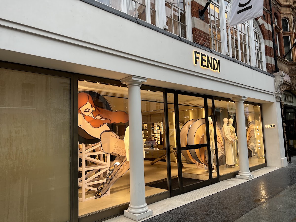 Fendi, Maisons de mode, à Londres