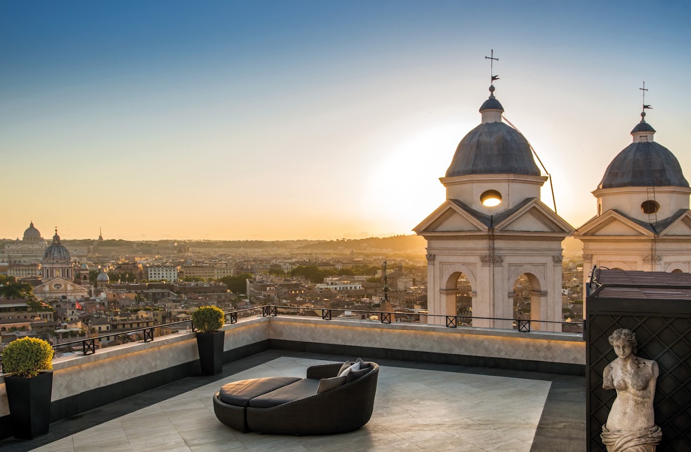 Hassler Roma, Hôtels et palaces
