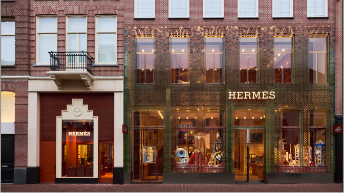 Hermès Amsterdam, Maisons de mode