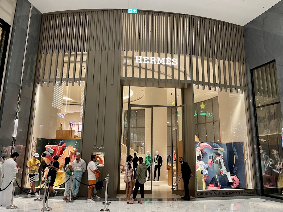 Hermès Dubai Mall, Maisons de mode, à Dubaï