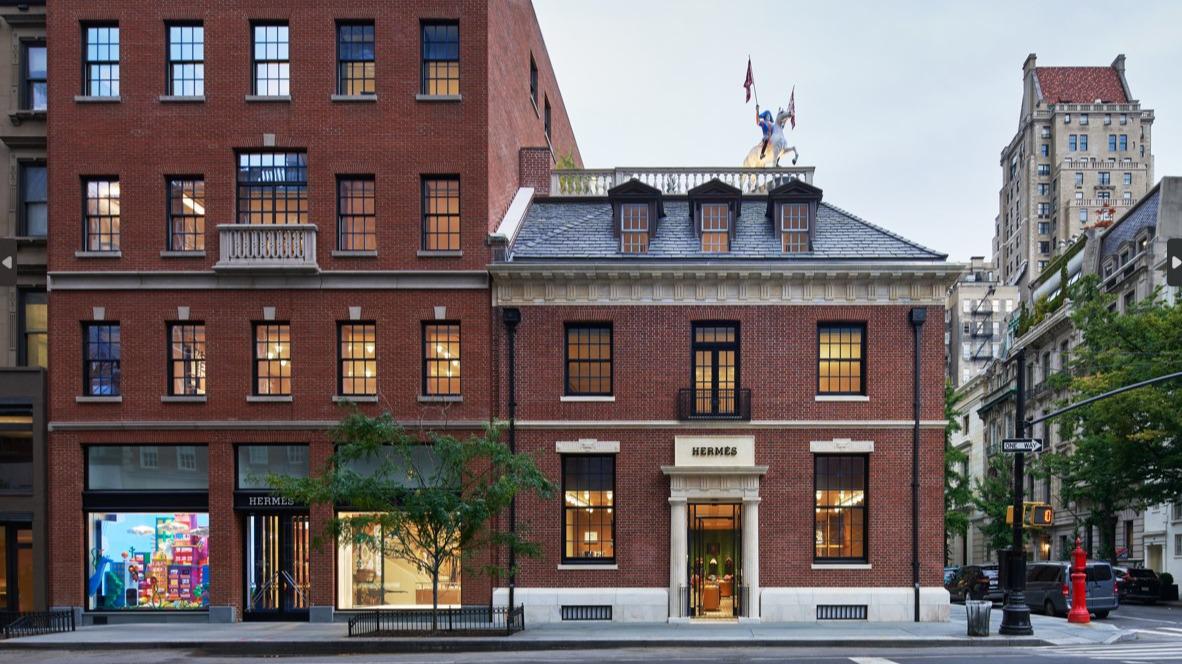 Hermès New York Madison, Maisons de mode, à New York
