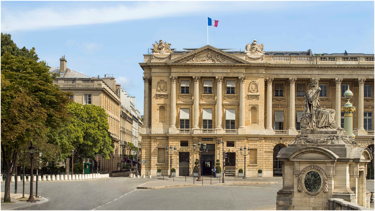 Hôtel de Crillon, Hôtels et palaces, à Paris