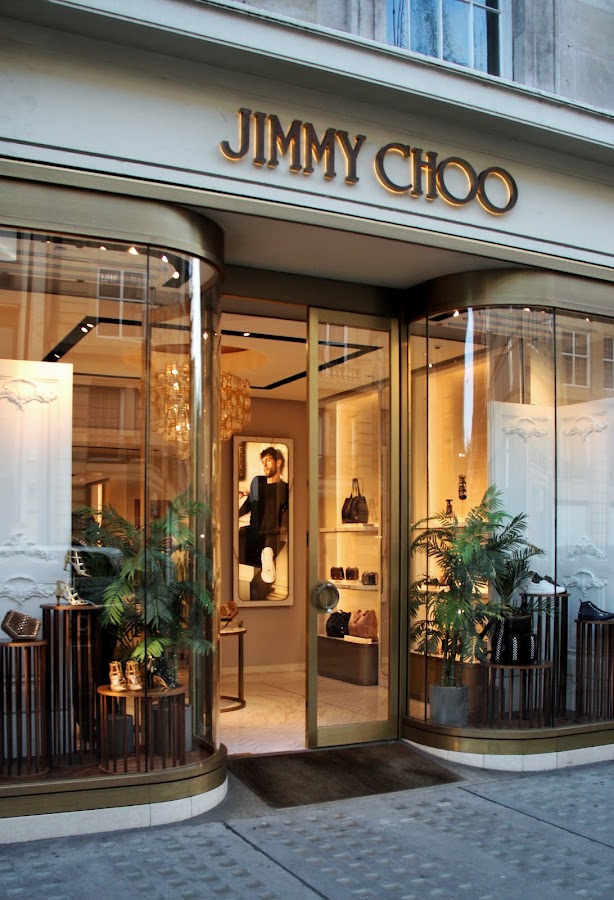Jimmy Choo London, Maisons de mode, à Londres