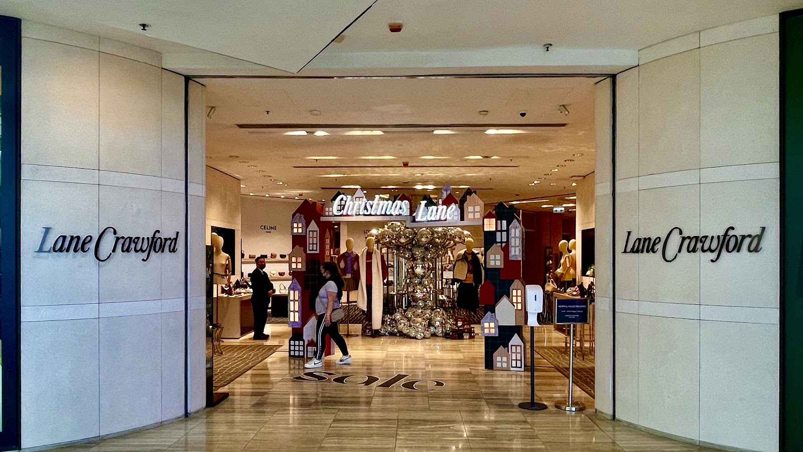 Lane Crawford Hong Kong, Maisons de mode