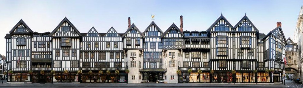 Liberty London Regent Street, Maisons de mode, à Londres