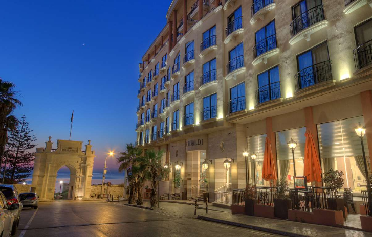Malta Golden Tulip Vivaldi, Hôtels et palaces