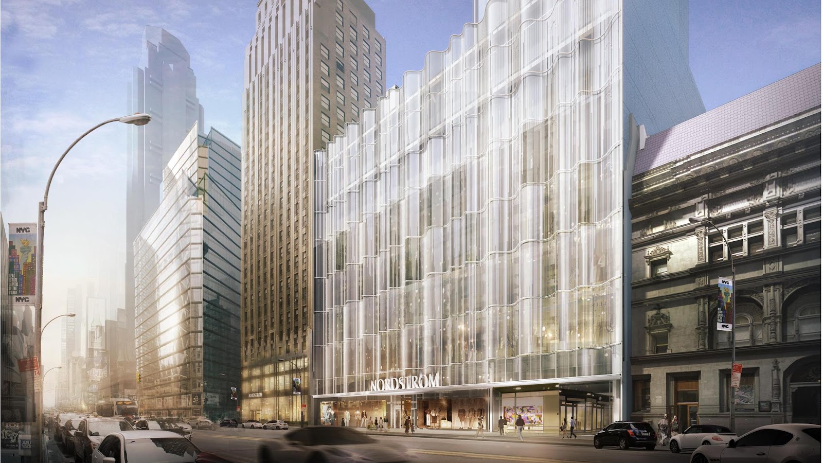 Nordstrom New York, Maisons de mode, à New York