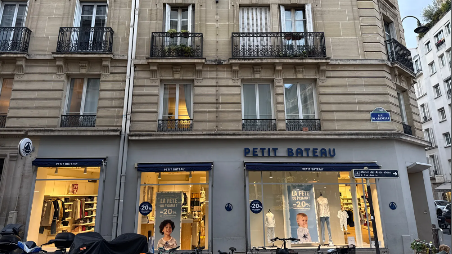 Petit Bateau Paris, Maisons de mode, à Paris