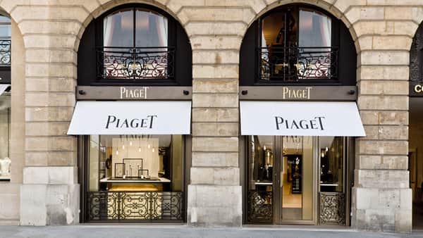 Piaget, Joaillerie et horlogerie, à Paris