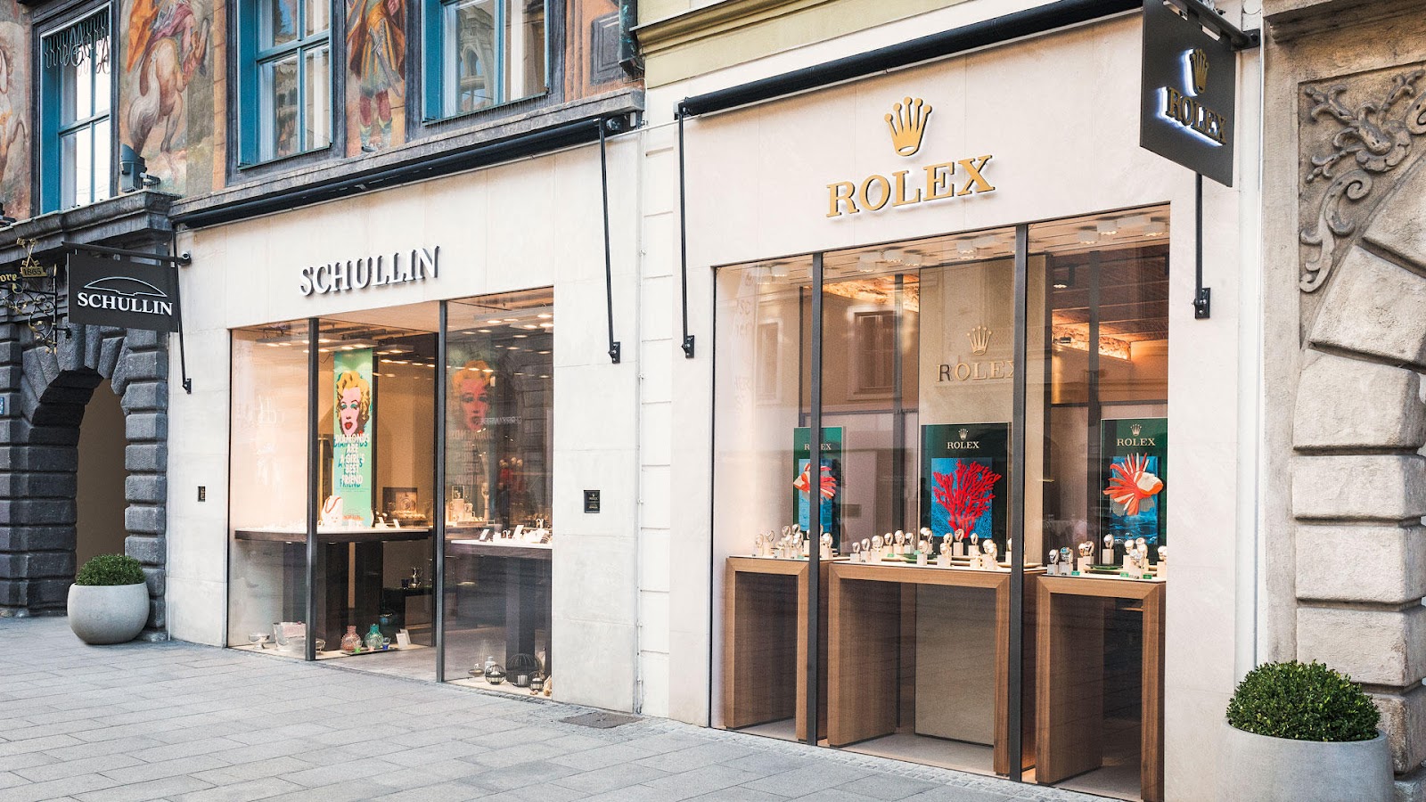 Rolex, Maisons de mode