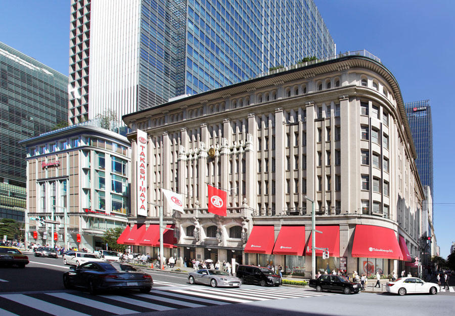 Takashimaya Tokyo, Maisons de mode