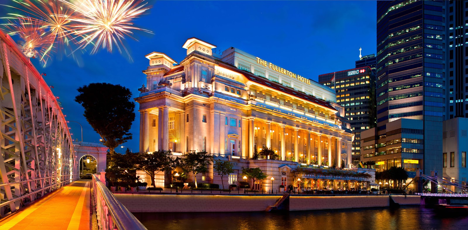 The Fullerton Hotel Singapore, Hôtels et palaces