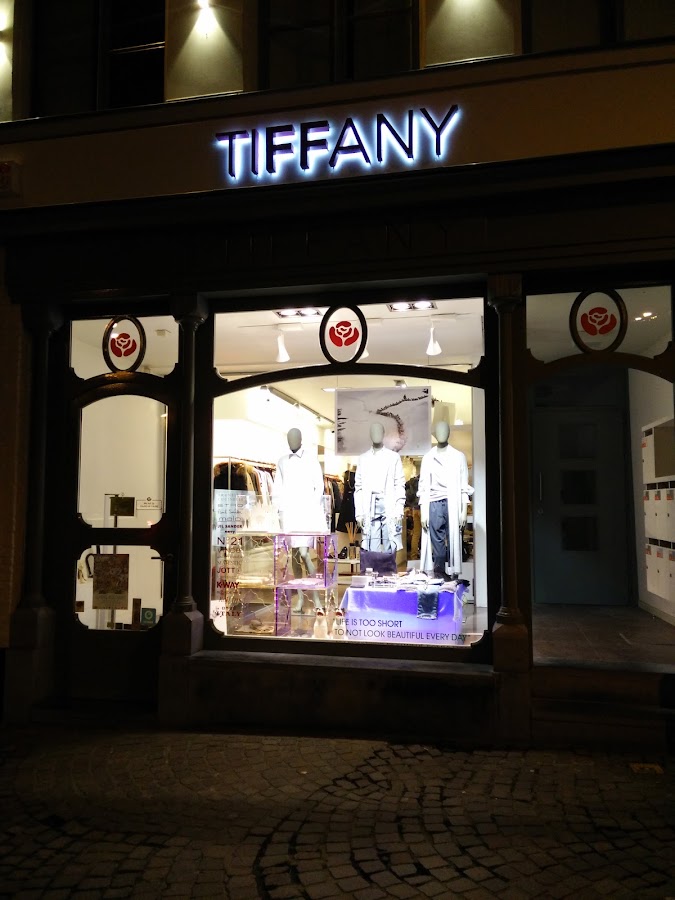 Tiffany, Maisons de mode