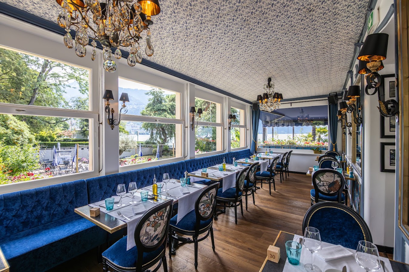 Villa du Parc Montreux, Hôtels et palaces