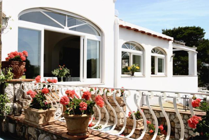 Villa Krupp Capri, Art et design