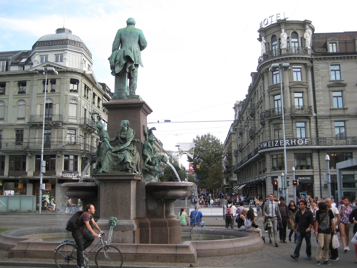Zurich Bahnhofstrasse, Maisons de mode